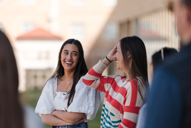 Prospective Students at College Tour