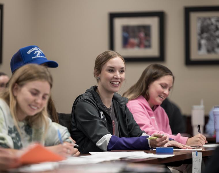 TCU Students in Class - Academic Experience