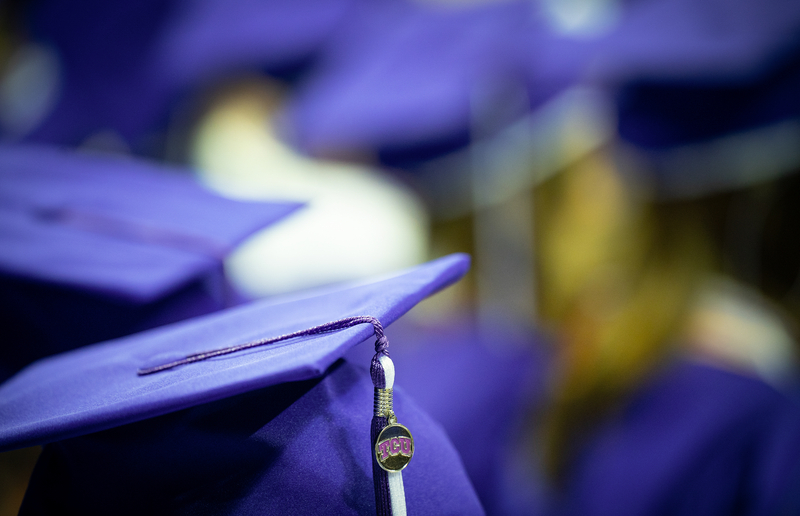 TCU Graduation Cap